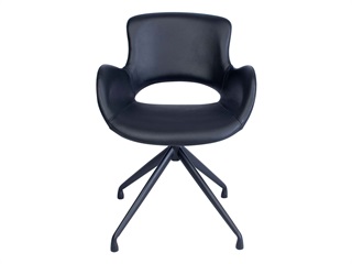 Luna dining chair, leather